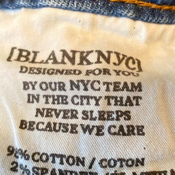 BlankNYC Skinny Classique Distressed Ripped Jeans 28 Waist - Picture 8 of 16